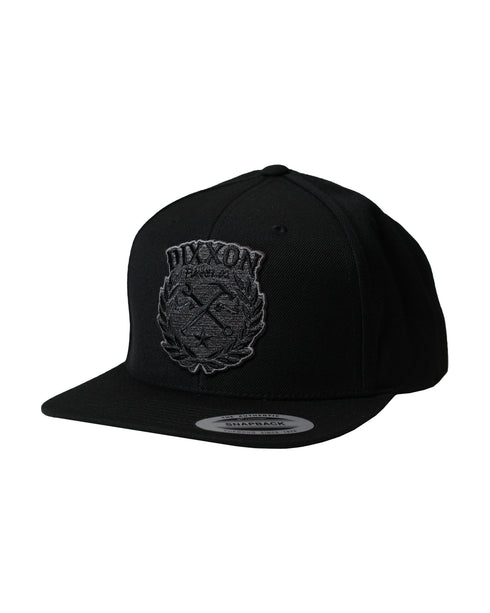 GREY SKETCHY HAT - BLACK